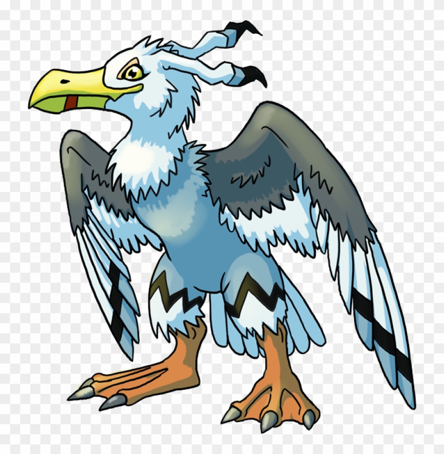 Seagull Monster Design Clipart