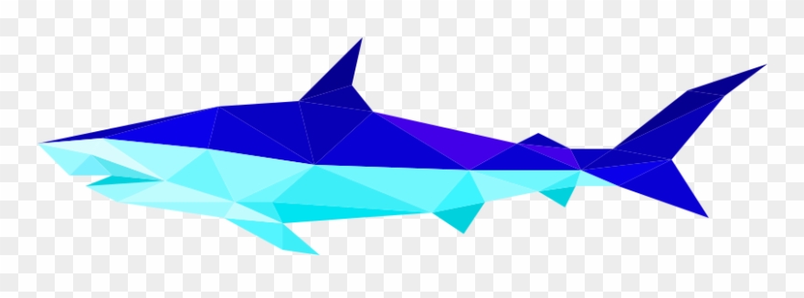 Polygonal Shark Free Stock Clipart