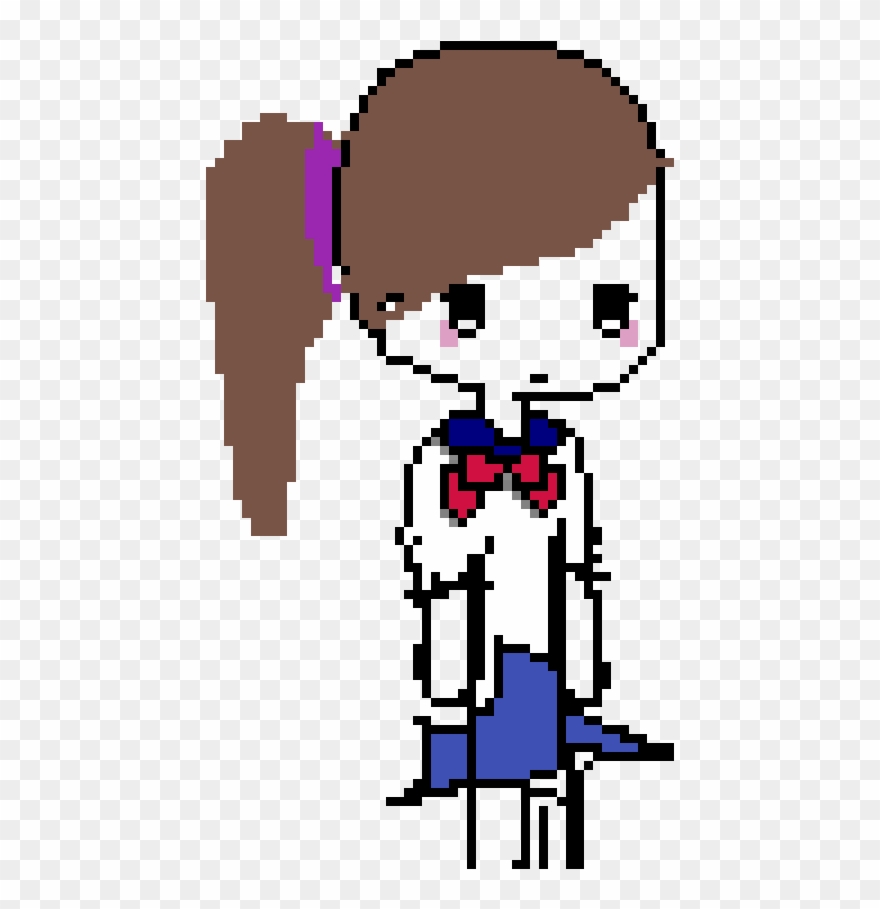 Lonely Japanese Girl Clipart