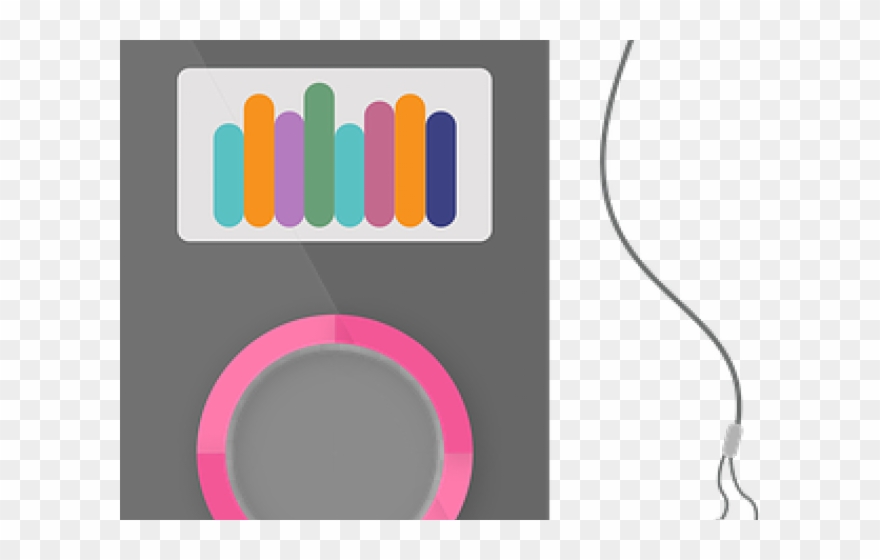 Ipod Clipart Electronic Music - Png Download
