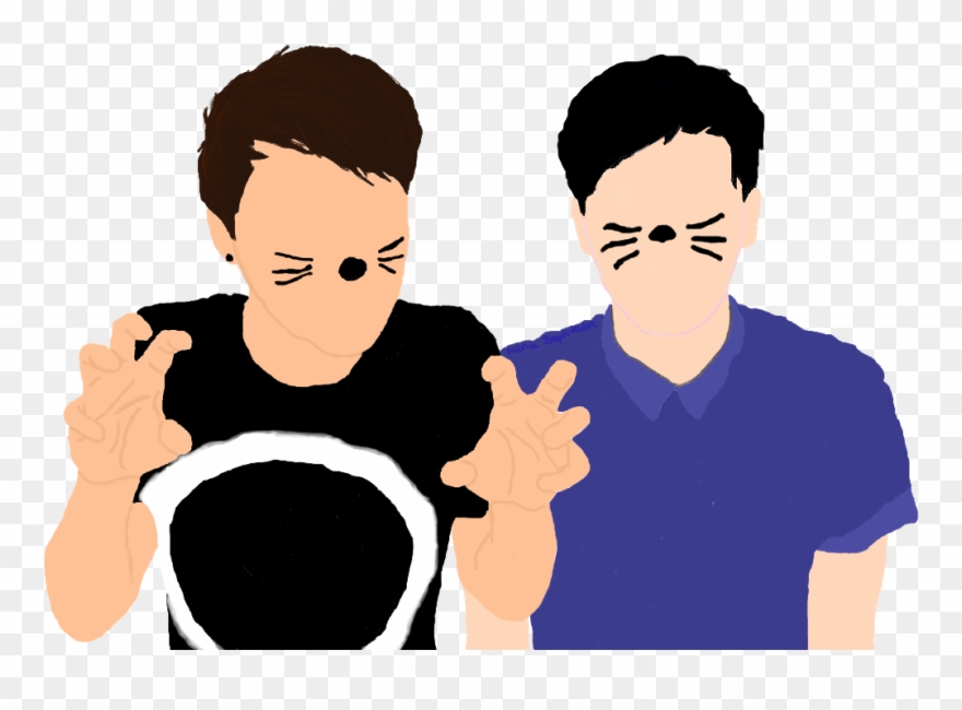 Dan And Phil Clipart