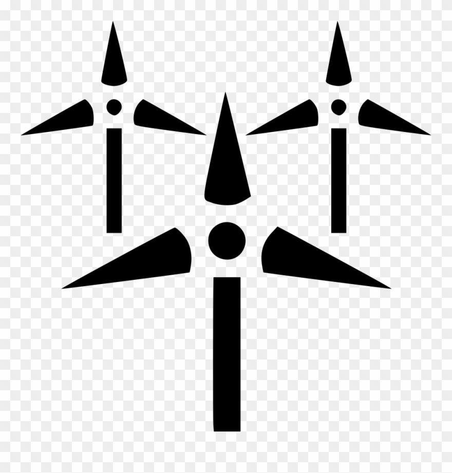 Multiple Windmills Png Icon Free Download File Clipart