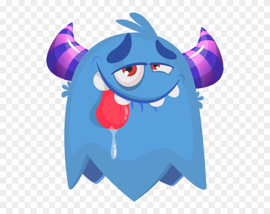 Drooling Monster Clipart
