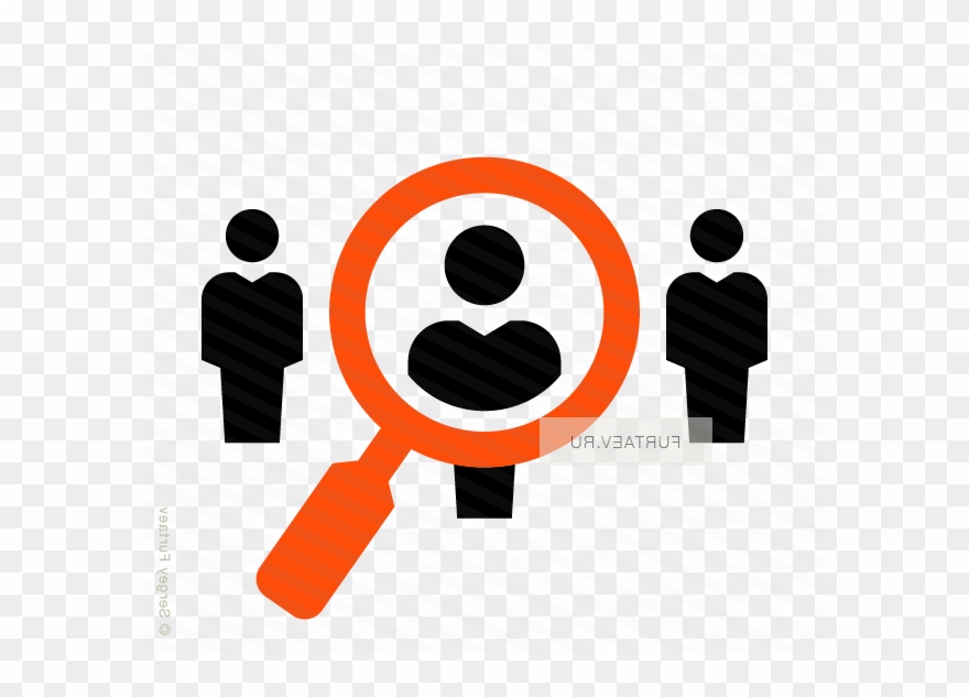 Clipart Of Magnifying Glass People, Magnifying Glass - Png Download