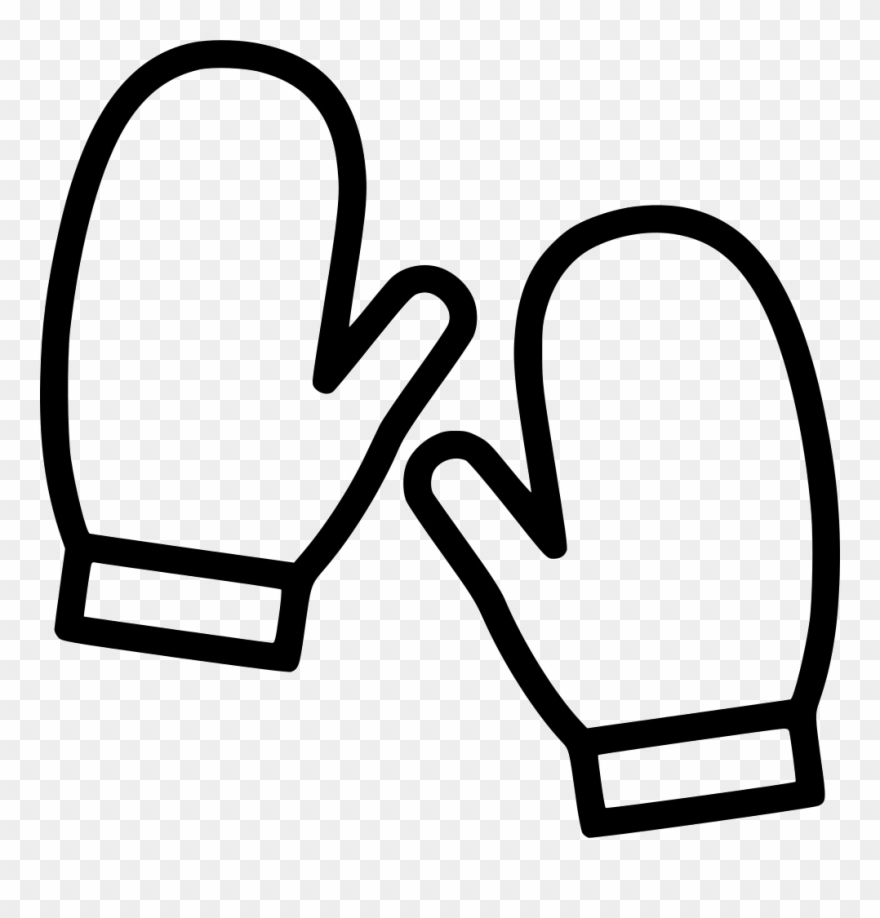 Glove Hand Accessory Winter Fashion Comments Clipart