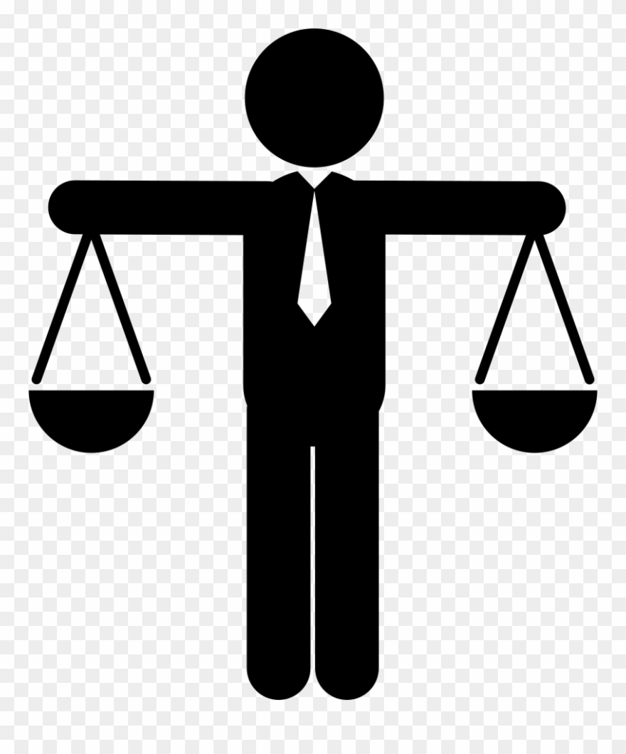 Human Male Balanced Scale Comments Clipart
