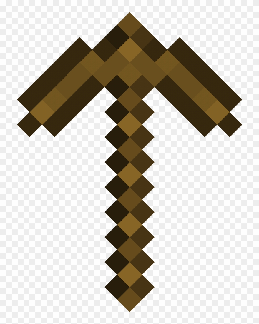 Wood Pickaxe Clipart