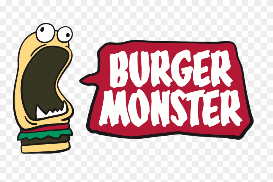 Burger Monster Orange County Truck Ⓒ Clipart