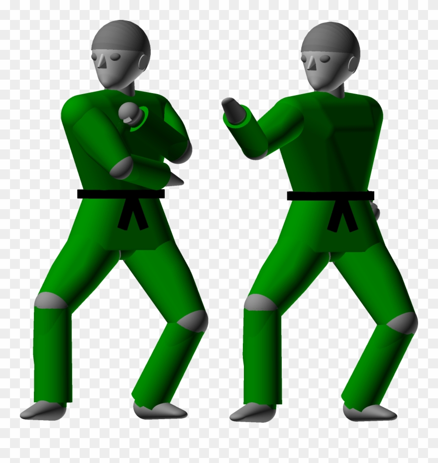 Knifehand Block Clipart