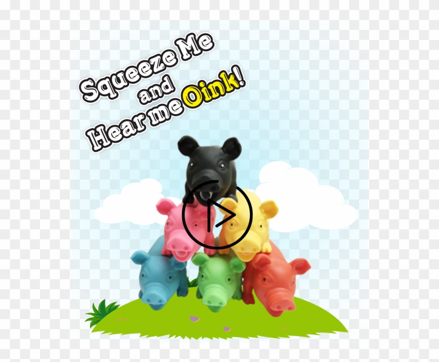 Squeeze Me Piggie Clipart