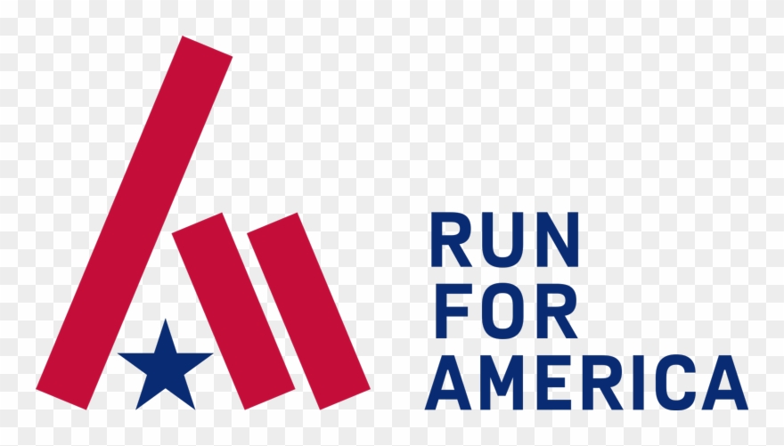 Run For America Logo Clipart