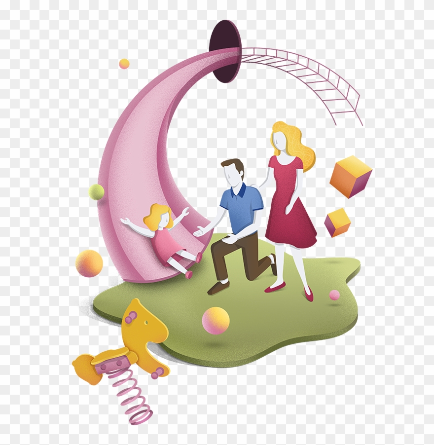 Playground And Organic Garden Clipart