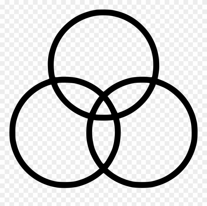 Geometry Circel Round Intersect Union Maths Comments Clipart