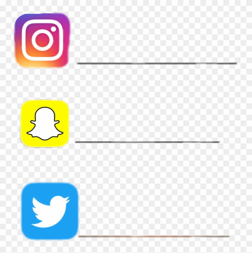 Instagram Clipart Snapchat - Png Download