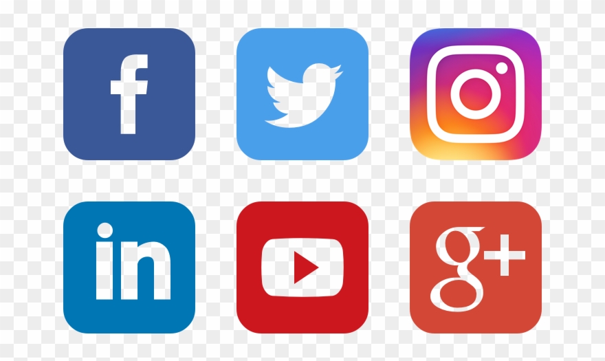 Facebook Instagram Twitter Png Clipart