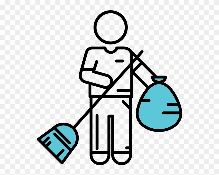 1 Cleaner, 5 Hours Clipart