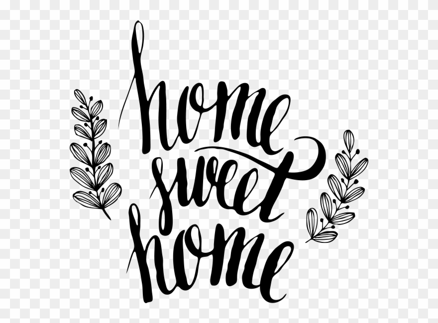 Home Sweet Home, Decoratie Clipart