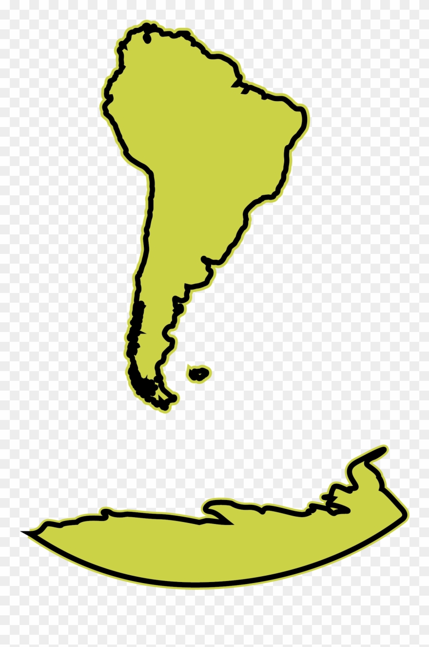 South America Antarctica Clipart