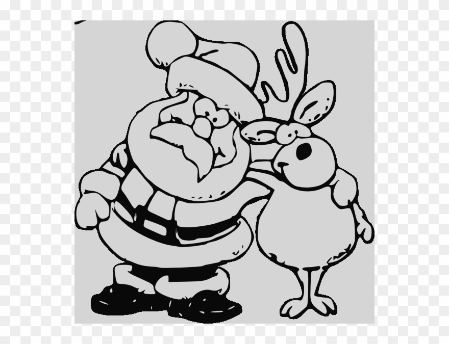 Christmas Black And White Black And White Christmas Clipart