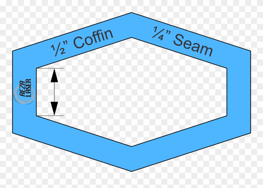 Transparent Coffin Hexagonal Clipart
