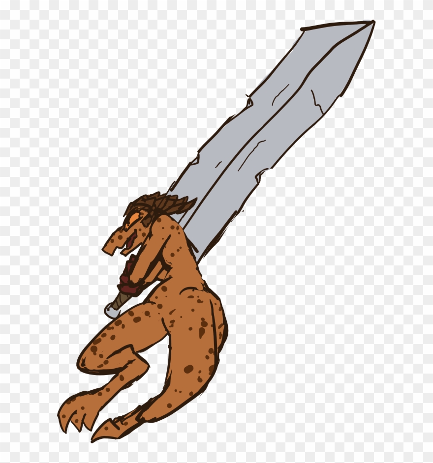 If You Give A Kobold An Ultra Greatsword Clipart