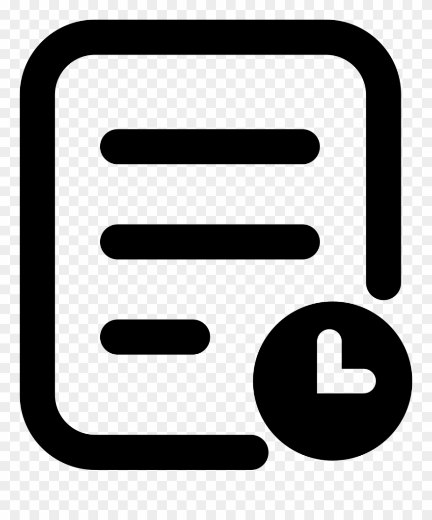 History Record Comments Clipart