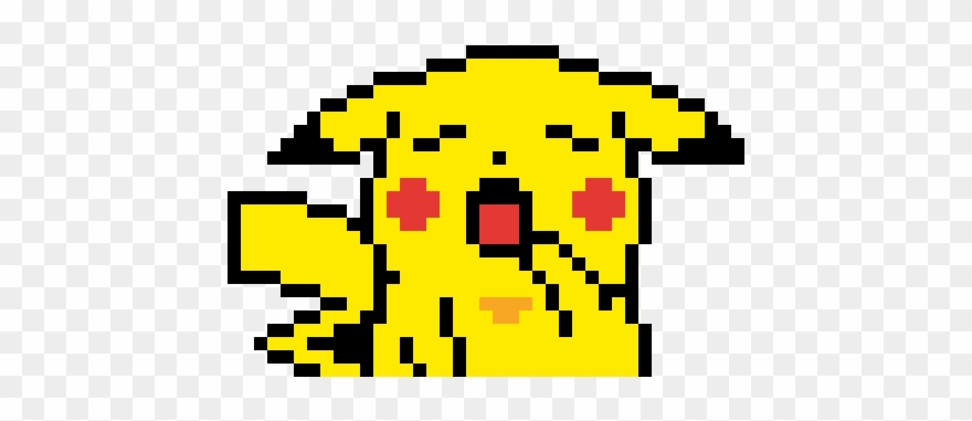 Yawning Pikachu Clipart