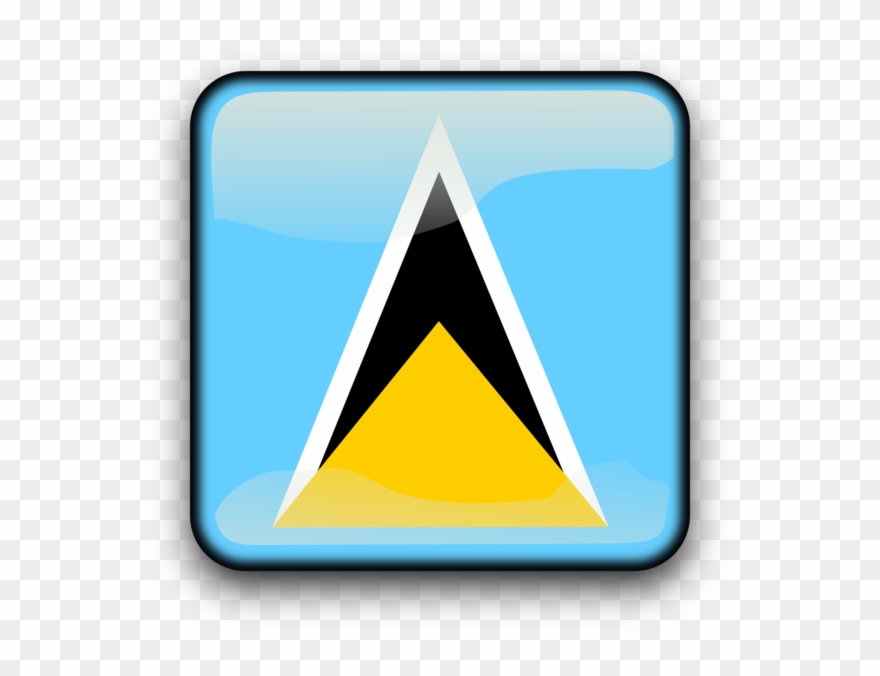 Flag Of Saint Lucia National Flag Flag Of Antigua And Clipart