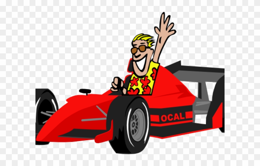 Race Car Clipart Red - Png Download