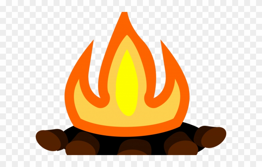 Camp Fire Clipart Born - Png Download