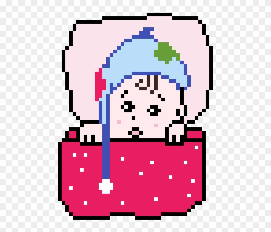 Baby In Toy Box Clipart