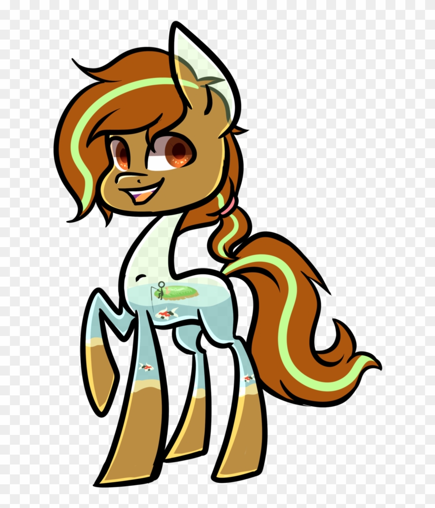 Pinipy, Dog, Fish, Koi, Mud, Oc, Oc Only, Original Clipart