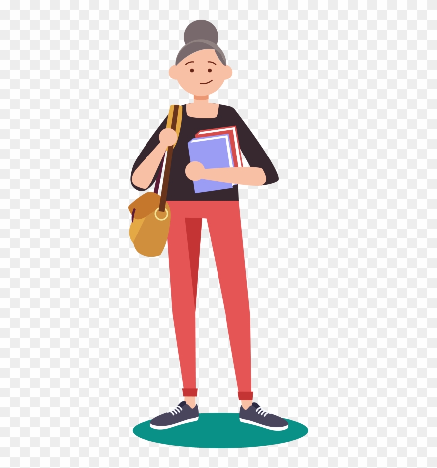 Banner Girl Clipart