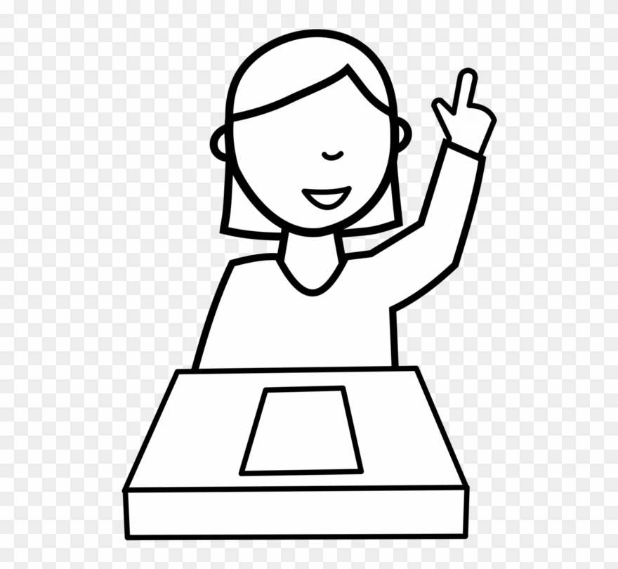 Handwriting Clipart Black And White - Png Download