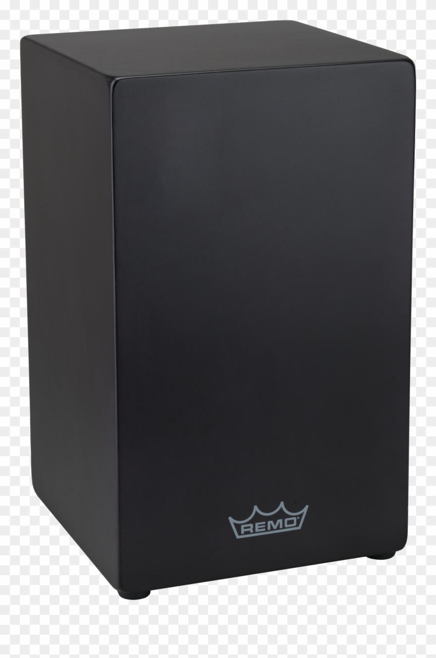 Remo Crown Percussion Cajon Drum-black Clipart