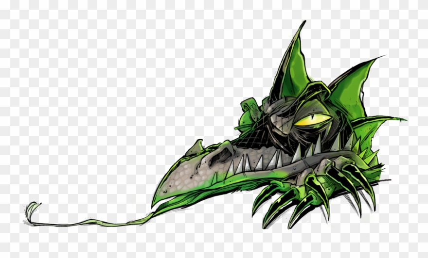 Art Dragon Head Clipart