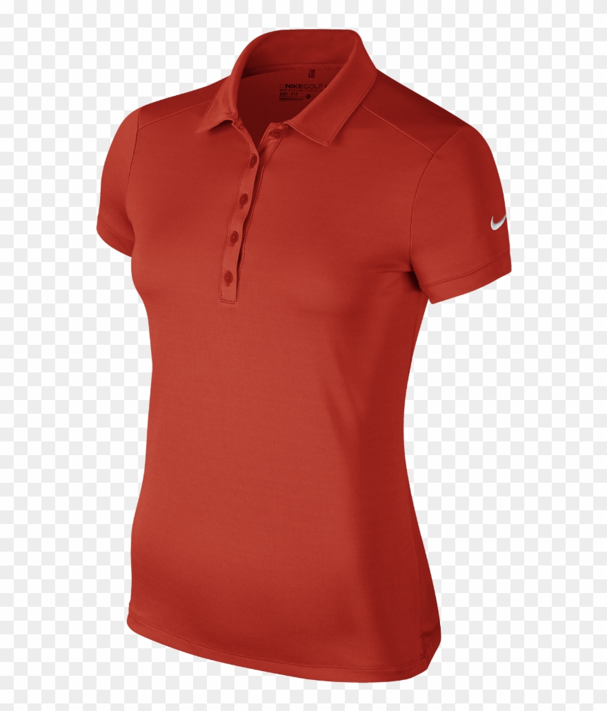 Red Polo Shirt Womens Clipart