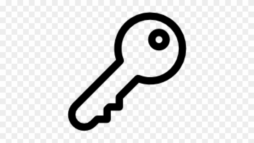 Keys Clipart Outline - Png Download