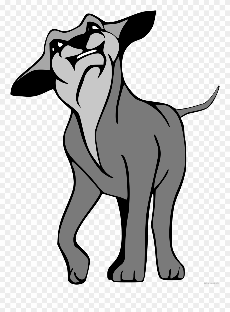 Mean Dog Clipart - Png Download