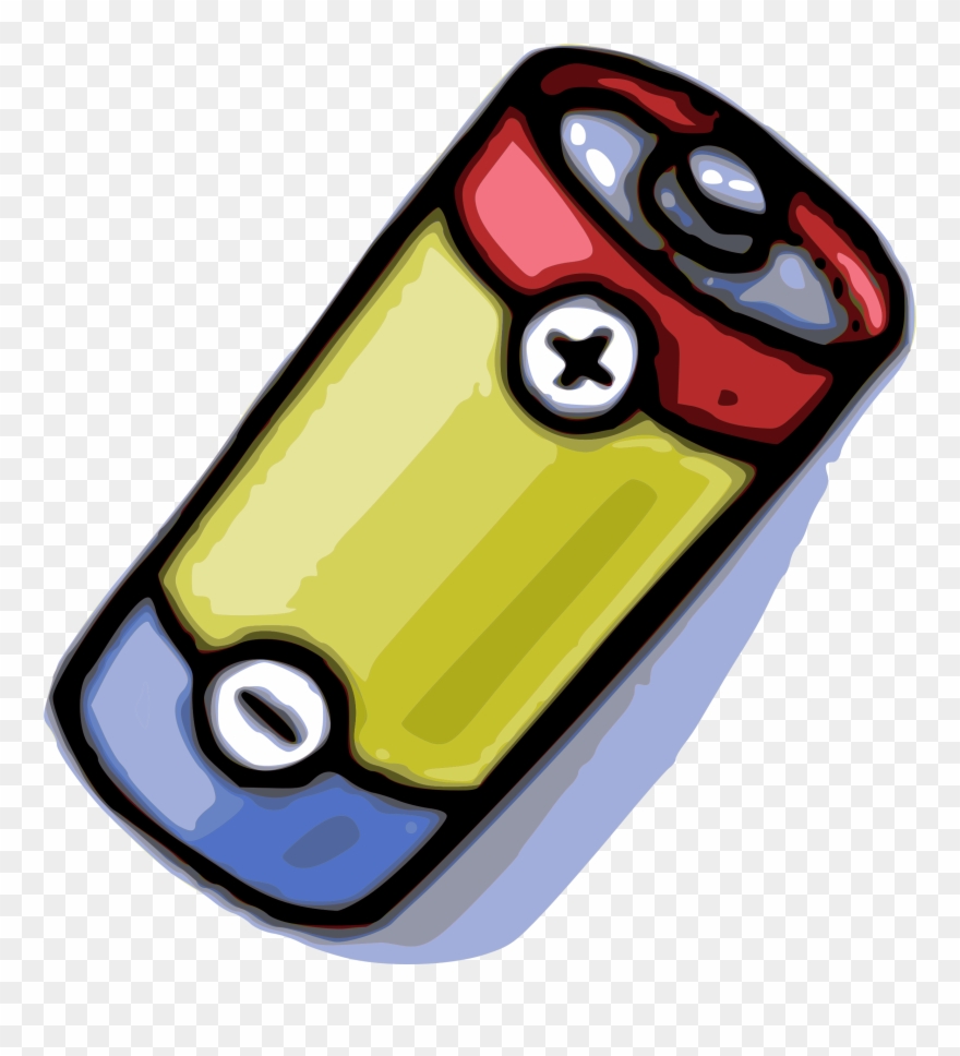 Battery Clipart Mobile Battery - Png Download