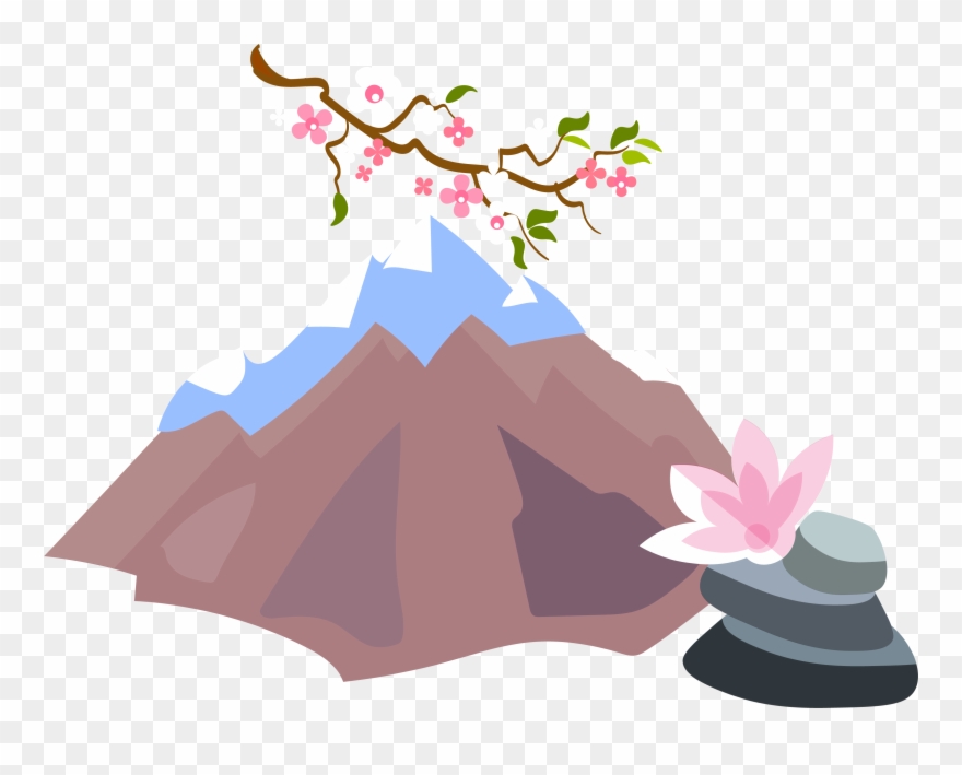 Mount Fuji Clipart Kabundukan - Png Download