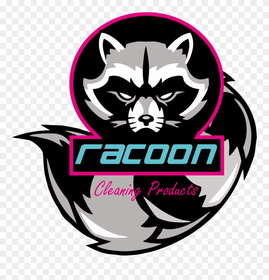 Racoon Car Wax Clipart
