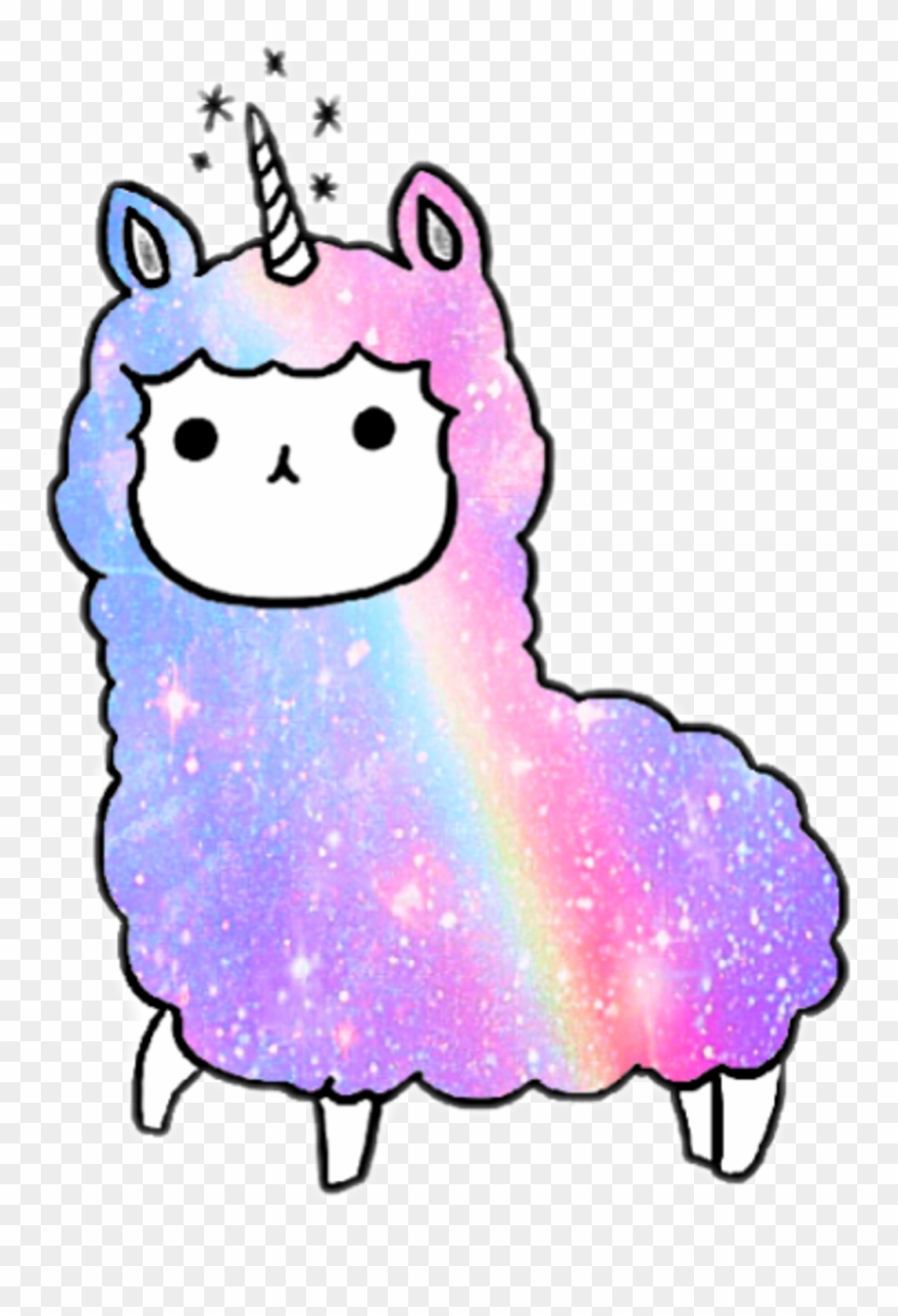 Alpaca Sticker Clipart