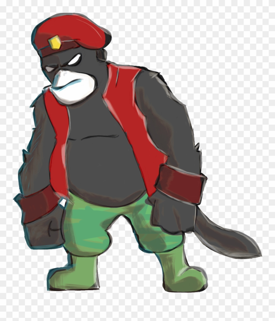 Gorilla Clipart Guerilla - Png Download