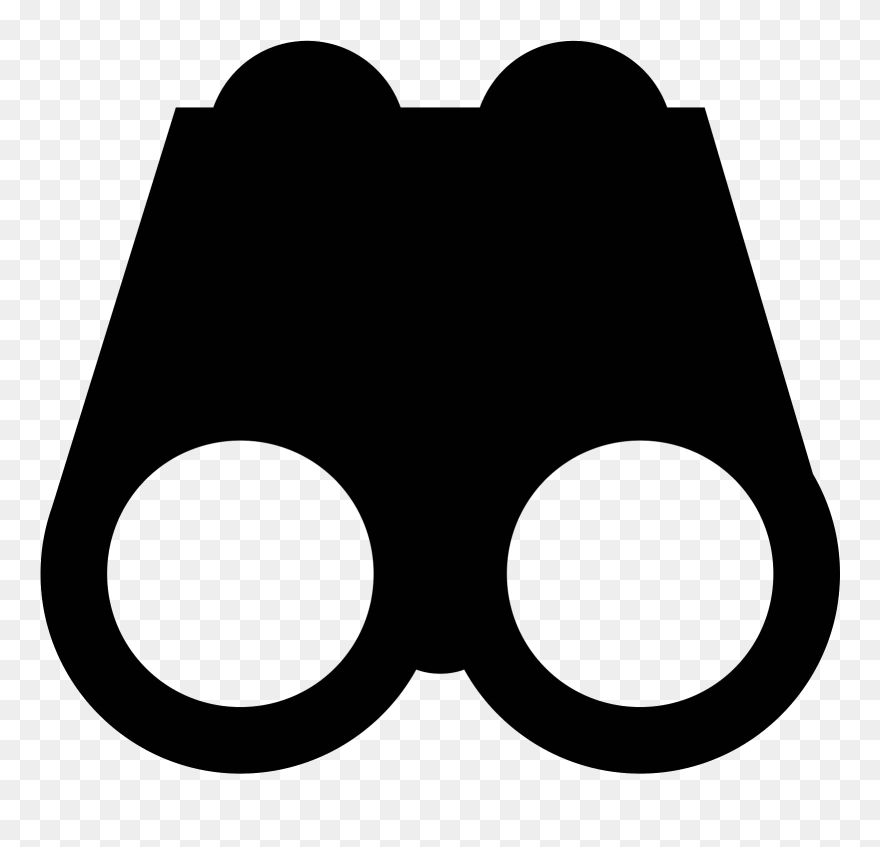 Vector Binoculars Clipart