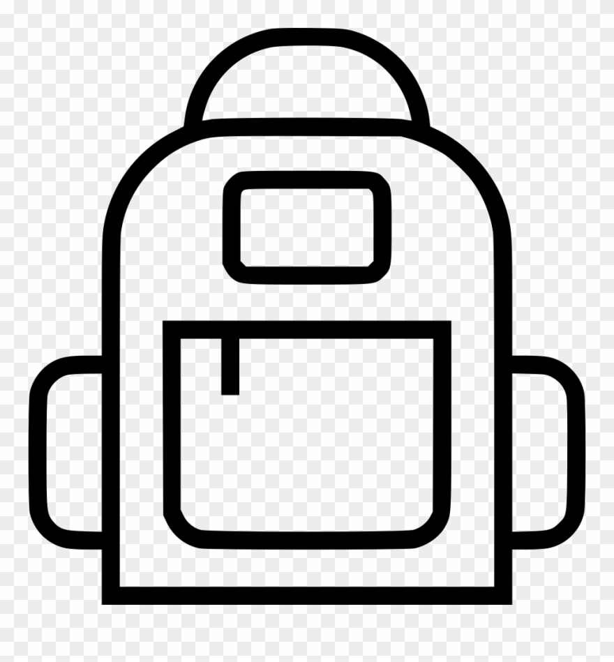 Back Pack Backpack Carry Comments Clipart