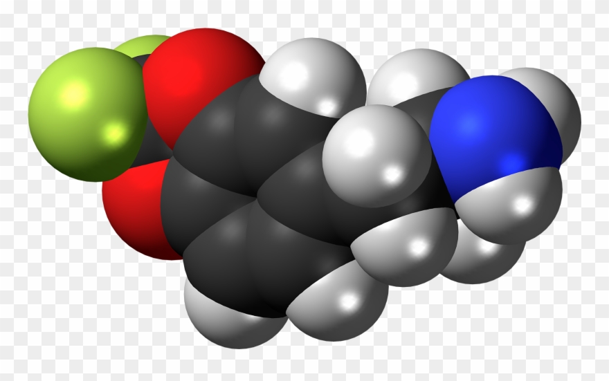Difmda Molecule Spacefill Clipart