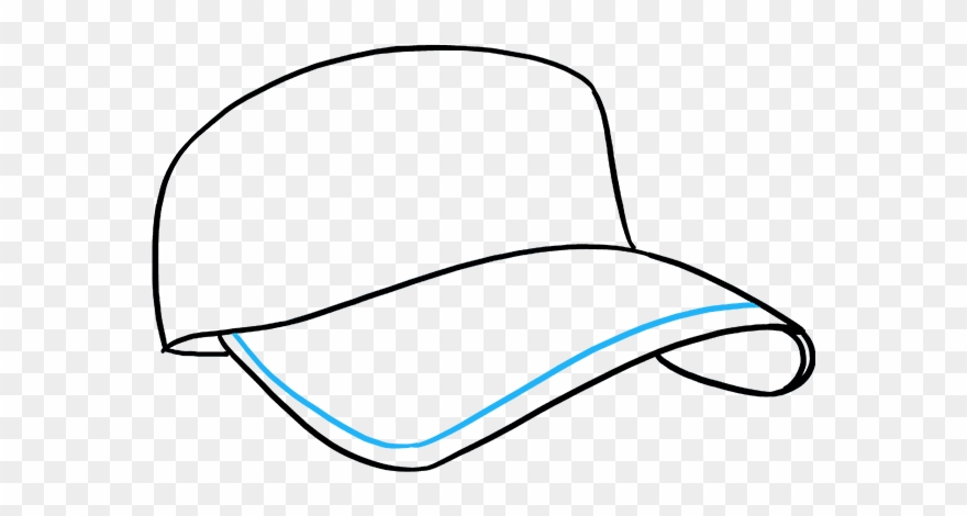 How To Draw Baseball Cap Clipart