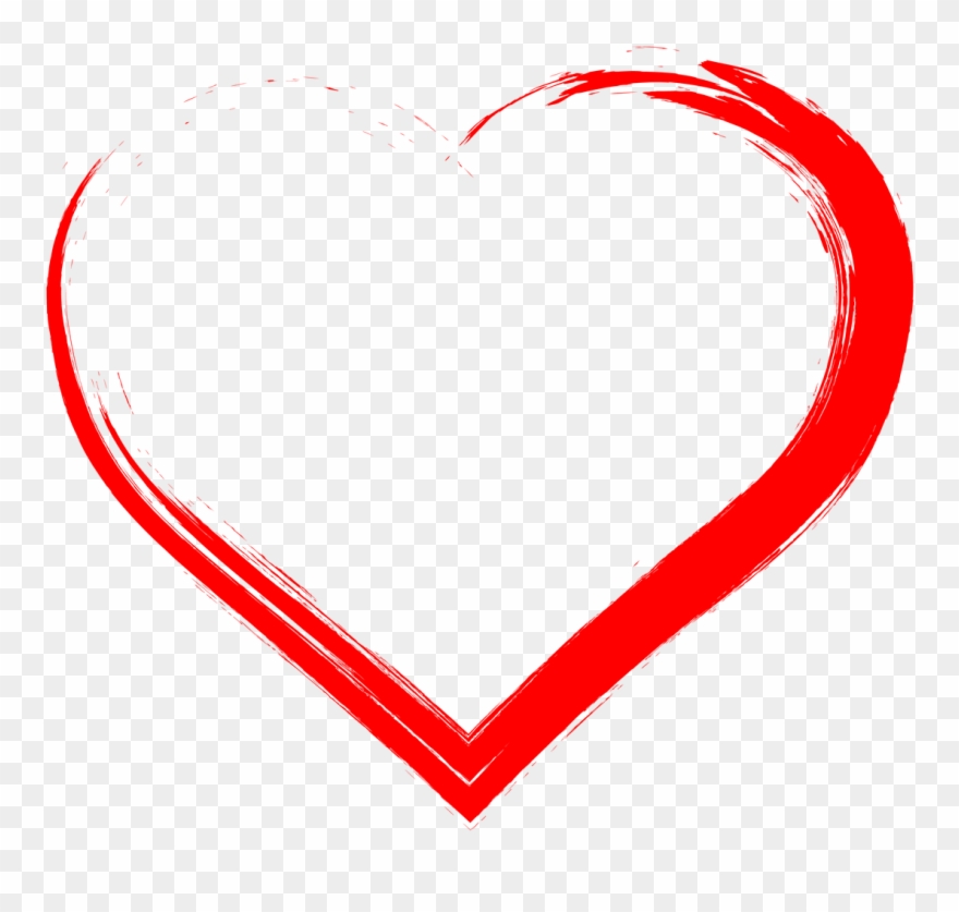 Wedding, Heart Love Sign Red Holiday Postcard Desig Clipart