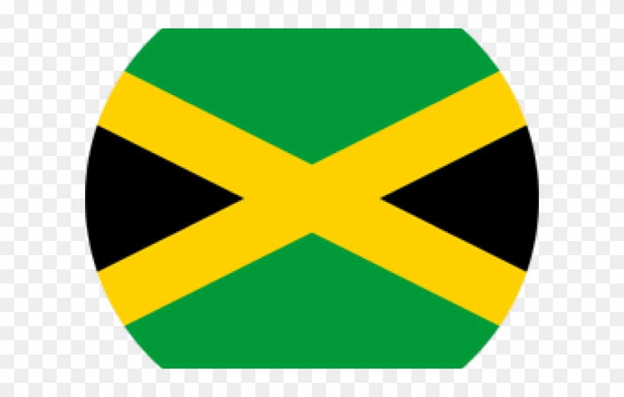 Jamaican Flag Cliparts - Png Download